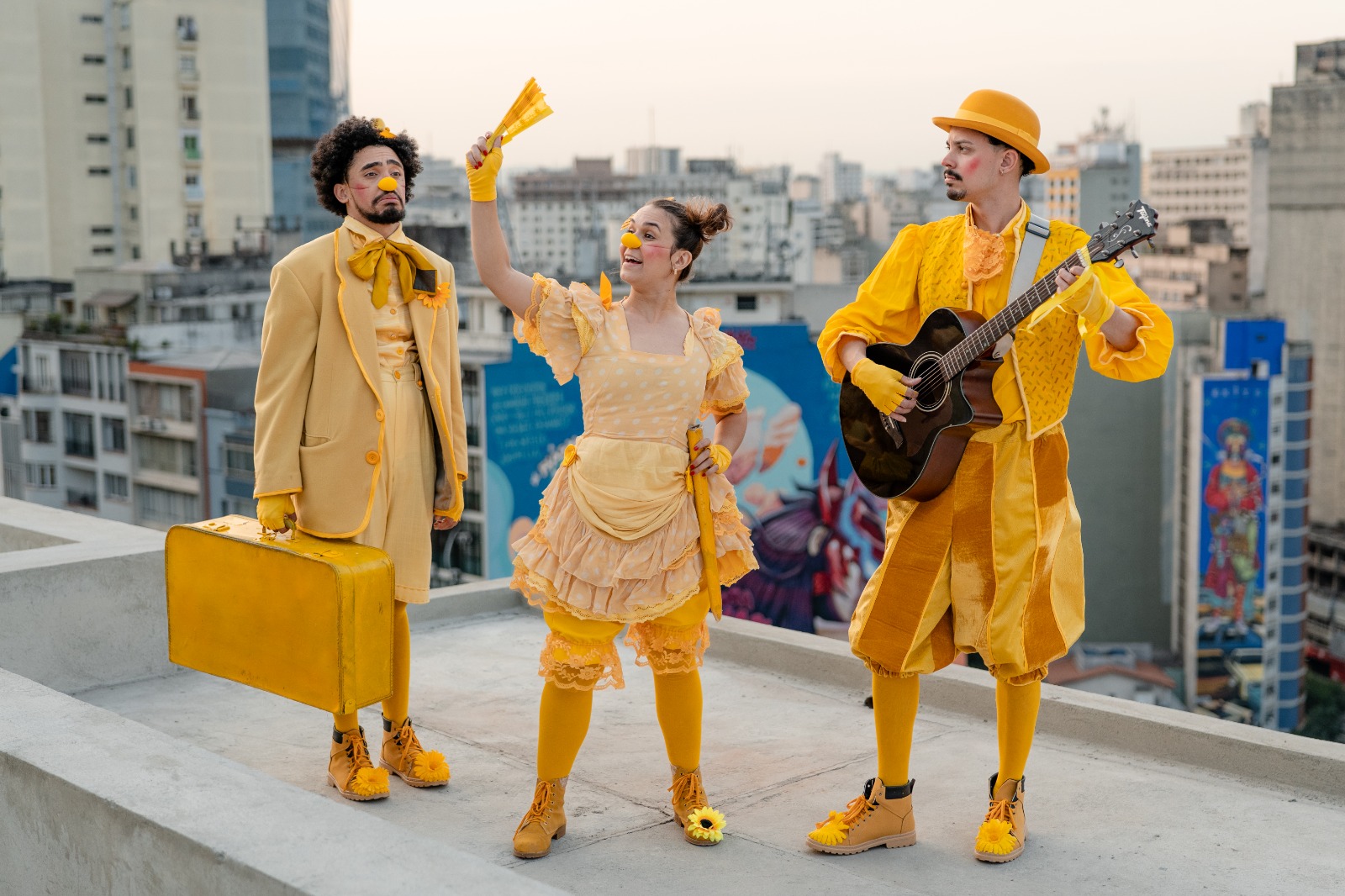 Uma peça para as crianças conhecerem a força feminina das palhaças